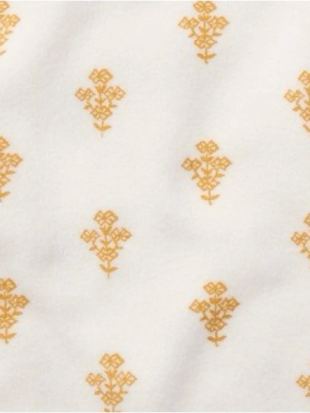 Threshold Floral Cream and Gold Queen Sheet Set
